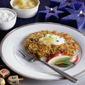 Lightened Up Potato Latkes
