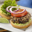 Black Bean Burgers with Avocado-Lime Mayonnaise