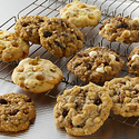 Bourbon, Pecan-Praline, Oatmeal Raisin Cookies